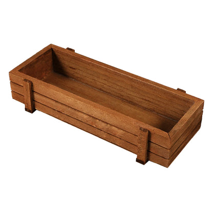 Indoor/Outdoor Wooden Herb Flower Succulent Planter Box